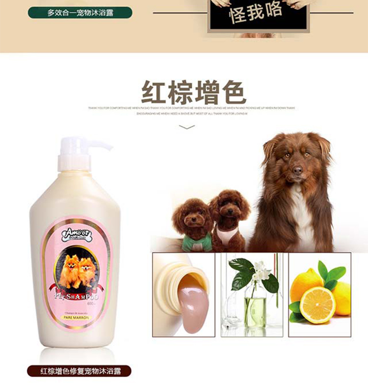 Pet Care Bleach Set Dog shower Gel Teddy Golden Hair Cat Khử trùng khử mùi Bath Set - Cat / Dog Beauty & Cleaning Supplies găng tay chải lông mèo hà nội	