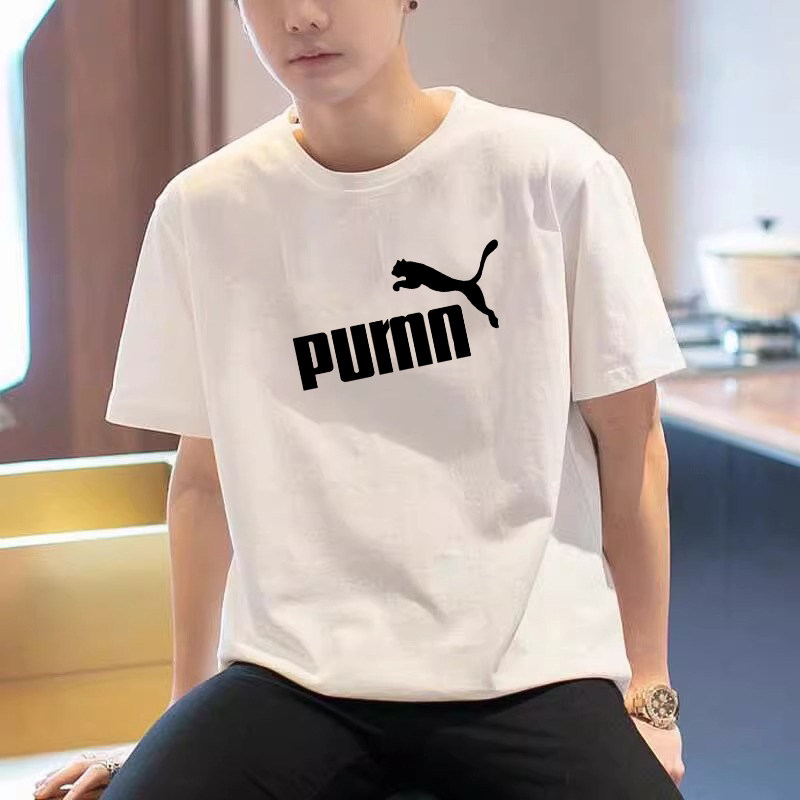 เสื้อยืดแขนสั้นผู้ชาย คอตตอนแท้ สำหรับฤดูร้อน ร้านลดราคา รุ่นใหม่ปี 2025 เสื้อยืดลำลองทรงหลวม เสื้อตัวในแนวสปอร์ต ทันสมัย