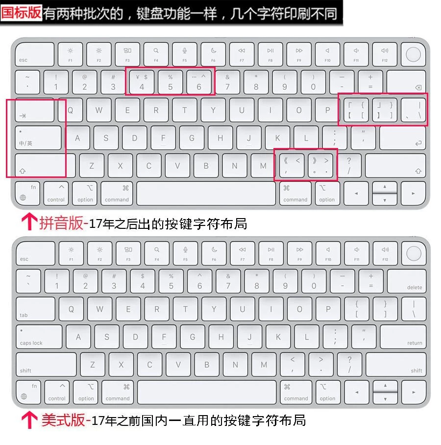 Apple/Apple Magic Keyboard 3 Three Generations Magic Keyboard Wireless Bluetooth Keyboard with Touch Fingerprint