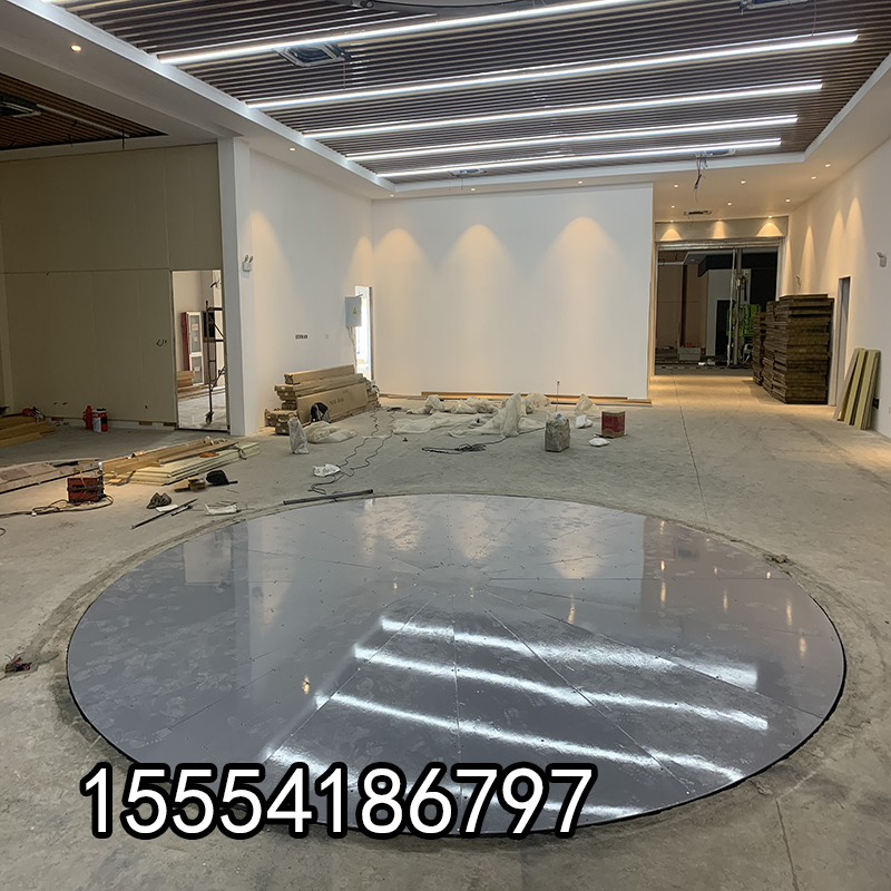 Wedding multi - function electric intelligent lift stage round car rotation stage 360 degree garage turning wheel