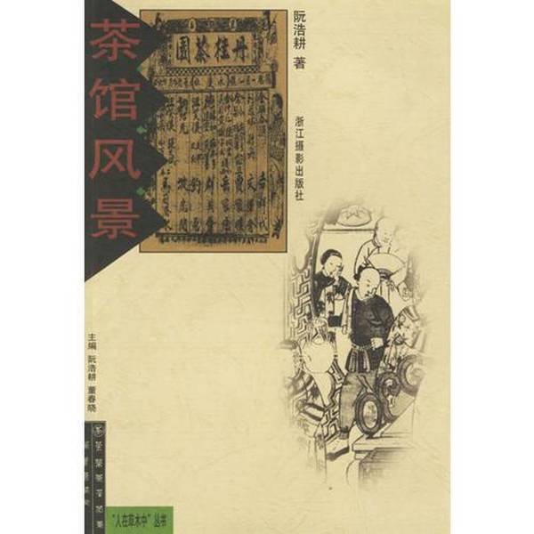 Authentic 90% New Book | Tea House Scenery by Ruan Haogeng (from "Tea Expo") Zhejiang Photography Publishing House
