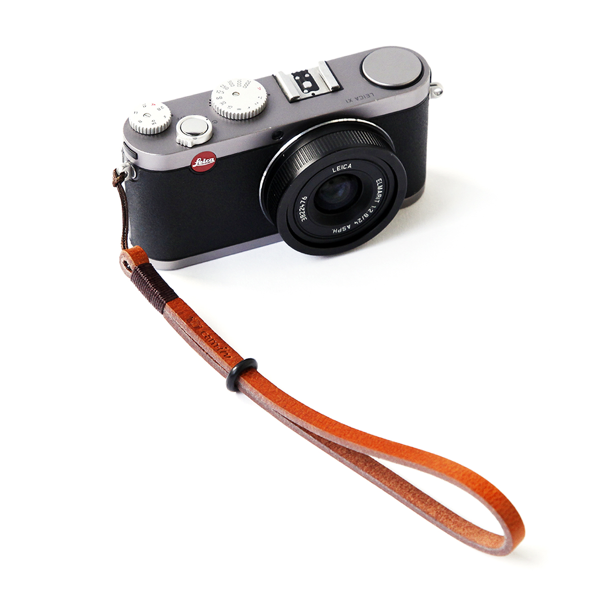 cam-in Leather Mobile Phone Camera wrist belt for Rico GR Sony Black Card Micro Single Camera WS020