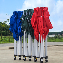 Canopy 4-foot outdoor pendulum stall with folding rain shed Four corners sun large umbrella tent awning telescopic anti-canopy