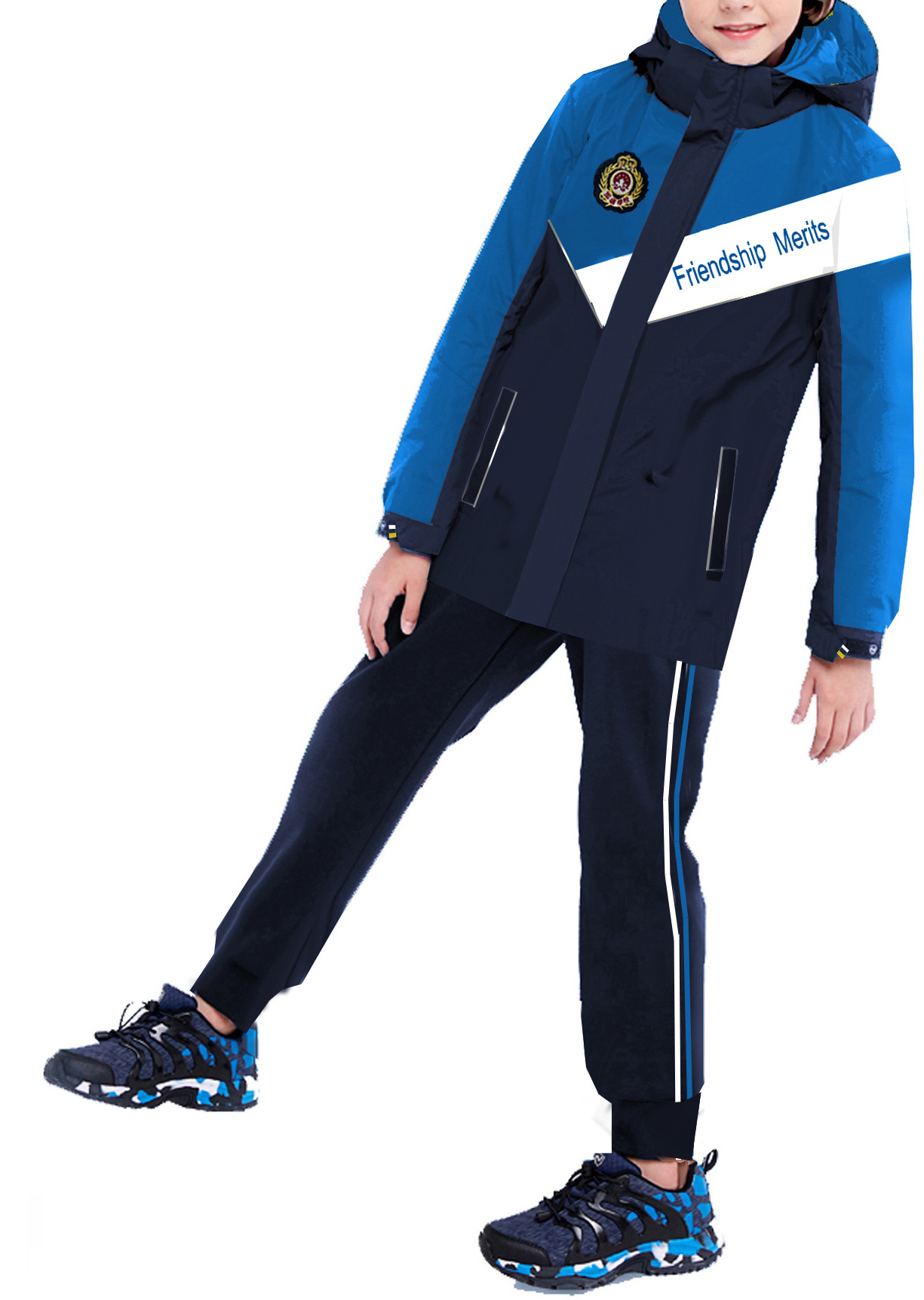 Primary School Fourth Grade and High Central Assault Suit Suit (the same for both men and women)