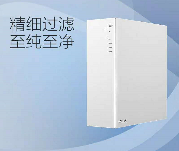 Kohler kitchen Kerive series household direct drinking tap water filter impurities reverse osmosis water purifier 80021