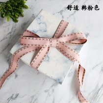 Delicate and beautiful pattern with gift box baked flowers Silk with handmade DIY haircut butterfly knot material 15 meters price