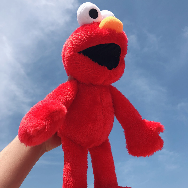 Sesame Street Doll Genuine Kaws Wool Suede Toy Red Elmo Aimo Blue Sweet Cake Strange Pendant Doll