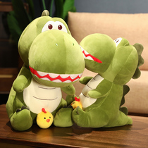 Cute Stay Chicken Dragon Wool Suede Toy Big Software Dinosaur Bed Sleeping Clip Legs Holding Pillow Doll Paparazzi