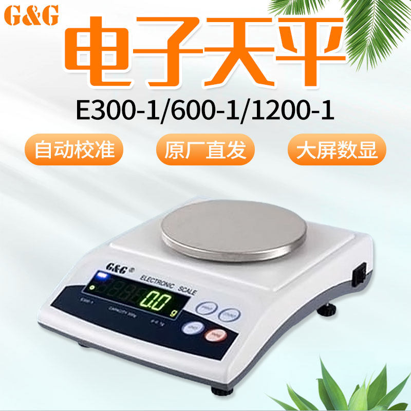 双杰E300-1  E600-1 E1200-1 1200g/0.1g 300g/0.1g电子天平称
