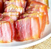 Air-dried bacon bacon 1kg 500g Jiangxi specialty non-smoked farm native pig sun-dried five flowers a catty