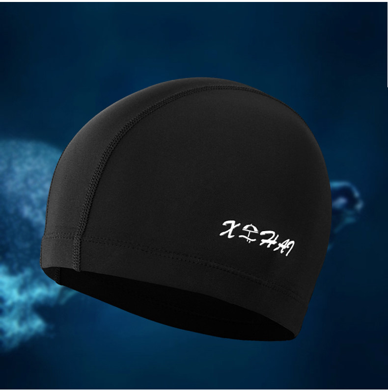 2021 new swimming cap female and male universal adult children comfortable non-le head cloth cap long hair ear protection anti-chlorine swimming cap