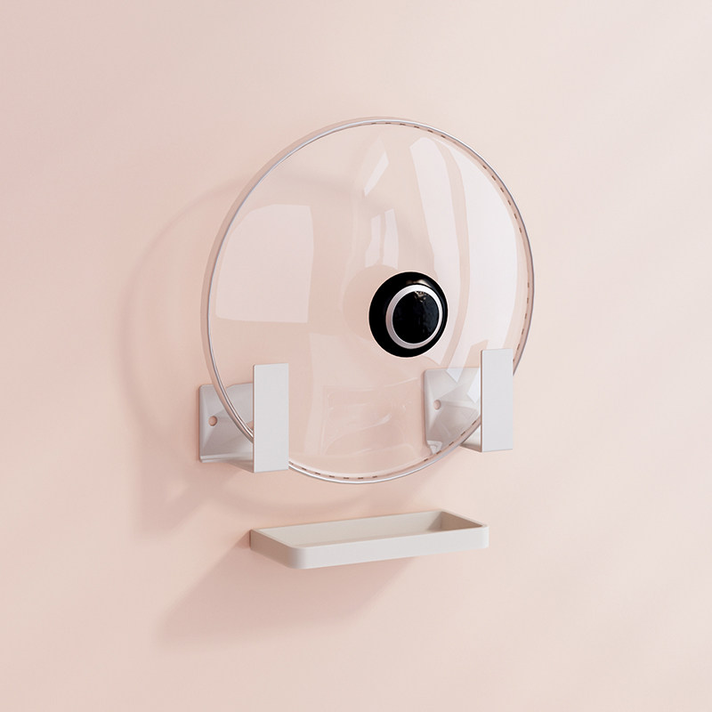 Free Punching Kitchen Shelve Wall-mounted shelf Shelf Water Pan Knife Holder Chopping rack lid rack Chopstick Cage Drain Pan