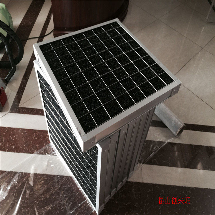 Suzhou Oil Smoke Purifier Filter Filter Pipeline Ventilation Filter Absorption Deodoring Carbon Ion Ventilation Filter