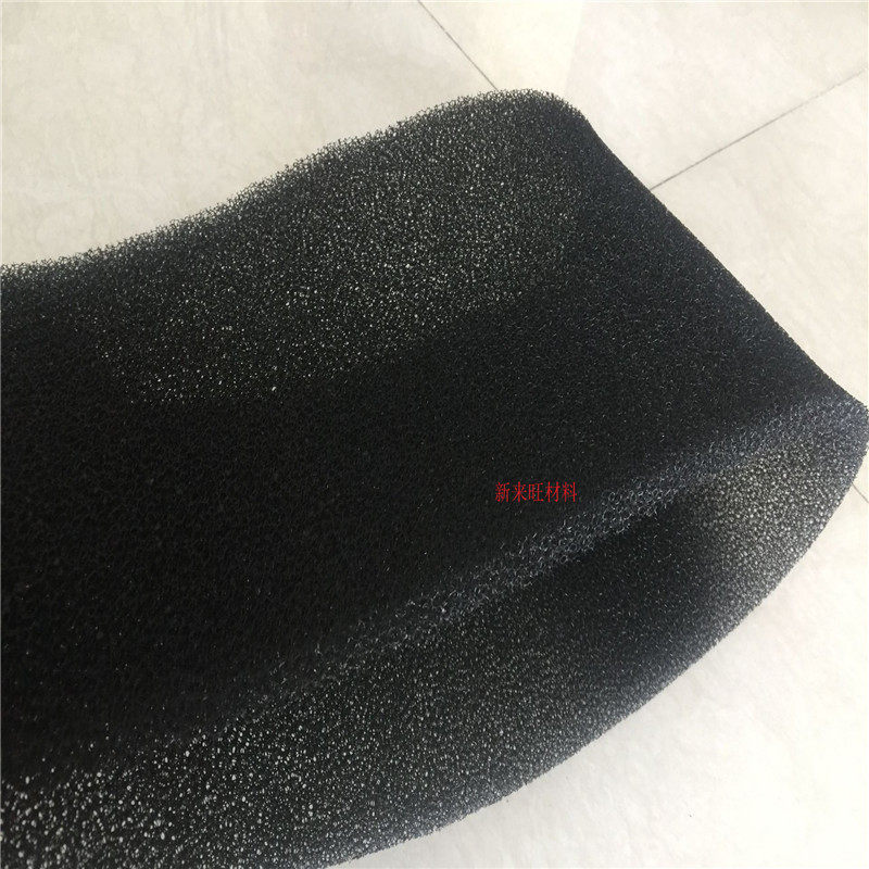 Black 30PPI polyurethane air filter sponge air filtration sponge 5mm 8mm