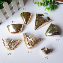 Light gold shoe head decoration small iron sheet Shoe head small pointed bright sheet metal sheet metal sheet metal sheet metal sheet metal sheet