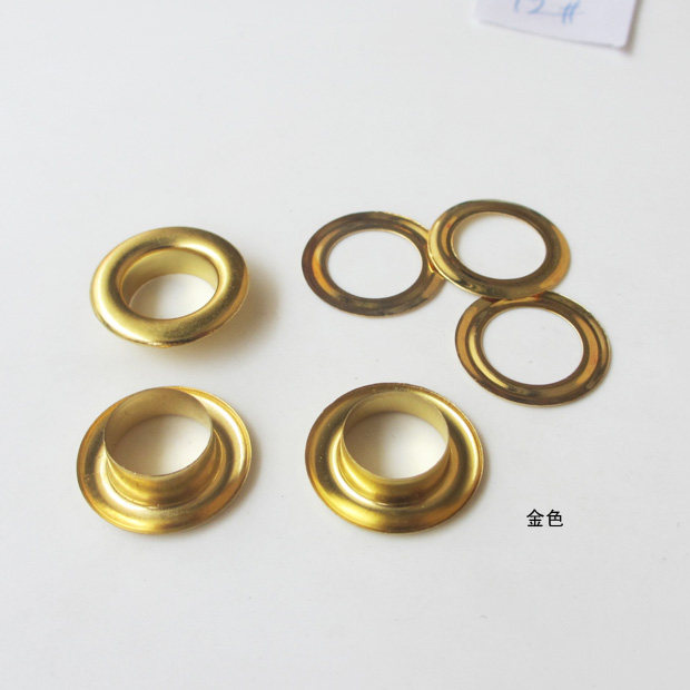 Large Number of Iron Iron Eye-buttoned Advertising Hollow Rivets Canvas Hollow Button Seat Cushion Gas Eye-eye Button 10mm-40mm