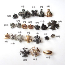 Boutique DIY Special Shape Rivets Floral Worms Foodie Fox Bump Nails DIY Shoes Accessories Bag Accessories Accessories Accessories