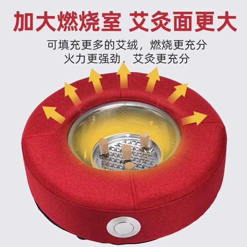 药益宝 [旗舰店艾灸盒随身灸家用艾草宫寒控温蒲团坐灸熏蒸仪女臀部]