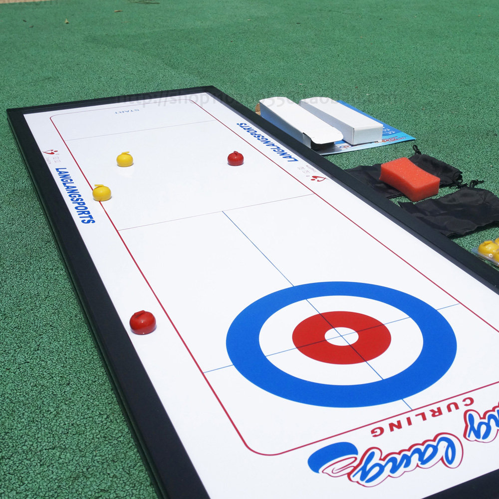 [USD 24.64] (Curling ball plate)Curling table games children's ice arc ball sand pot ball parent