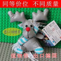 Christmas riding Germany imported 3m material reflective pendant child safety elk doll night little Sa