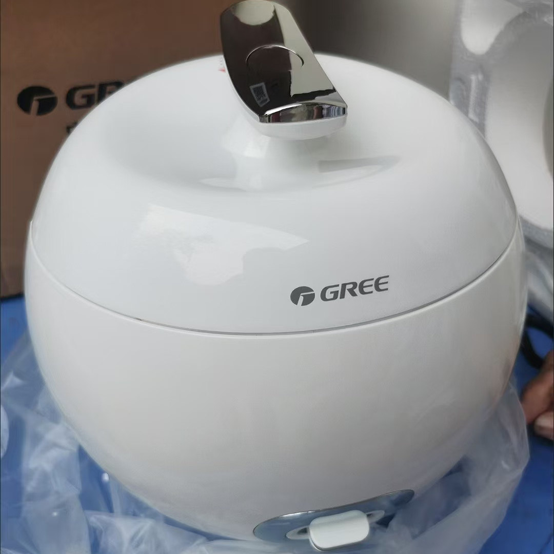 Gree GDF-2003 小型2L家庭用ミニ炊飯器（1～3人用、新婚夫婦向け、アップルライスクッカー）