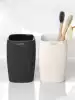 SPIRELLA creative ceramic bathroom couple toothbrush tooth cup Simple ins a family with a wash mouth cup tooth cylinder
