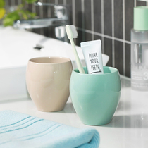 SPIRELLA Ceramic bathroom kit Couple wash cup set Brushing cup Mouthwash cup Toothbrush cup pair
