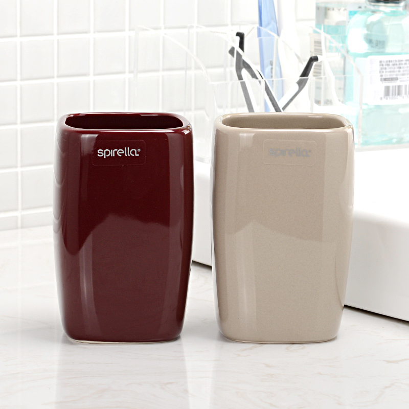 SPIRELLA silk at ubs fluvial face creative ceramic couples gargle brush cylinder suits for