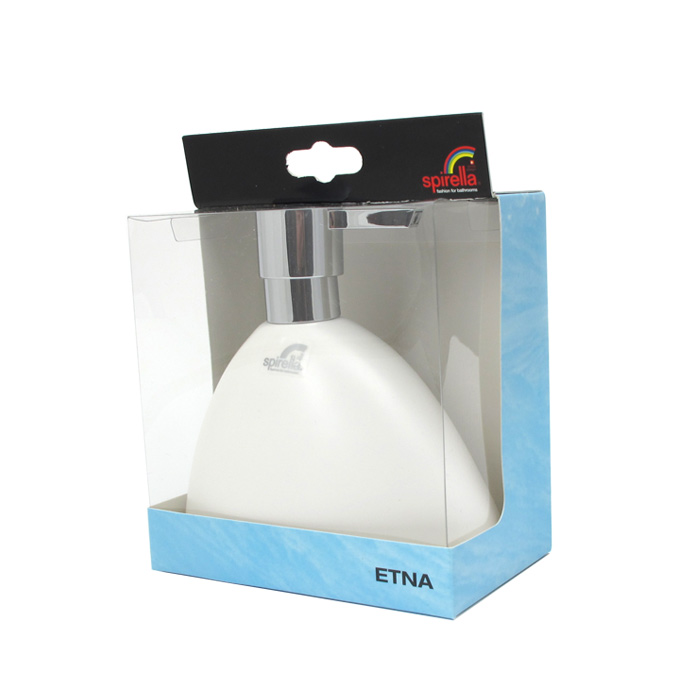 Spirella silk pury dumb face ceramic stone ETNA series fashion simple emulsion bottles of hotel soap