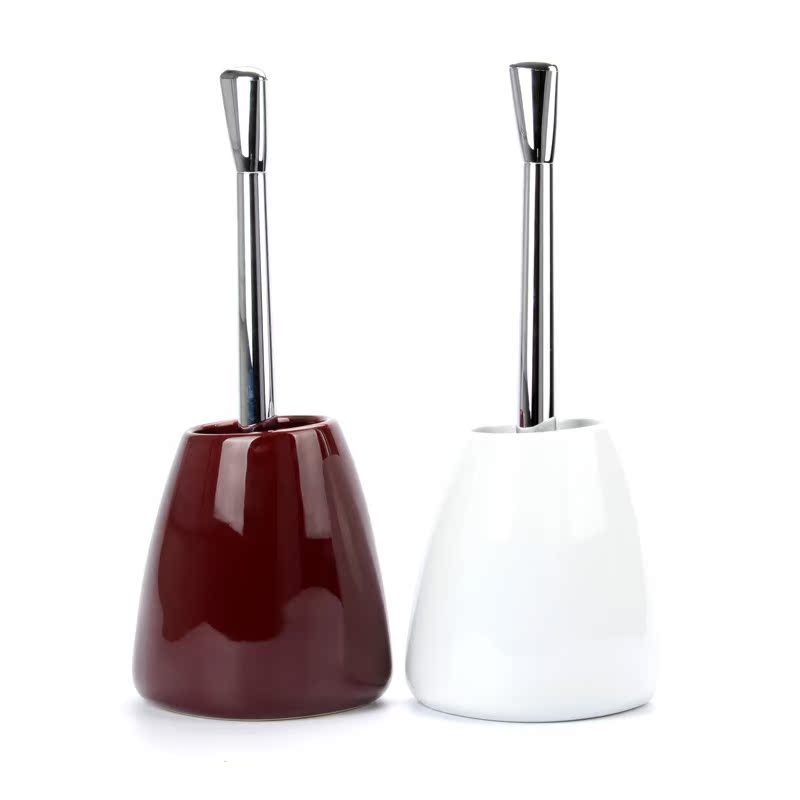 SPIRELLA silk pury creative Etna stone bright glaze ceramic toilet brush Swiss design