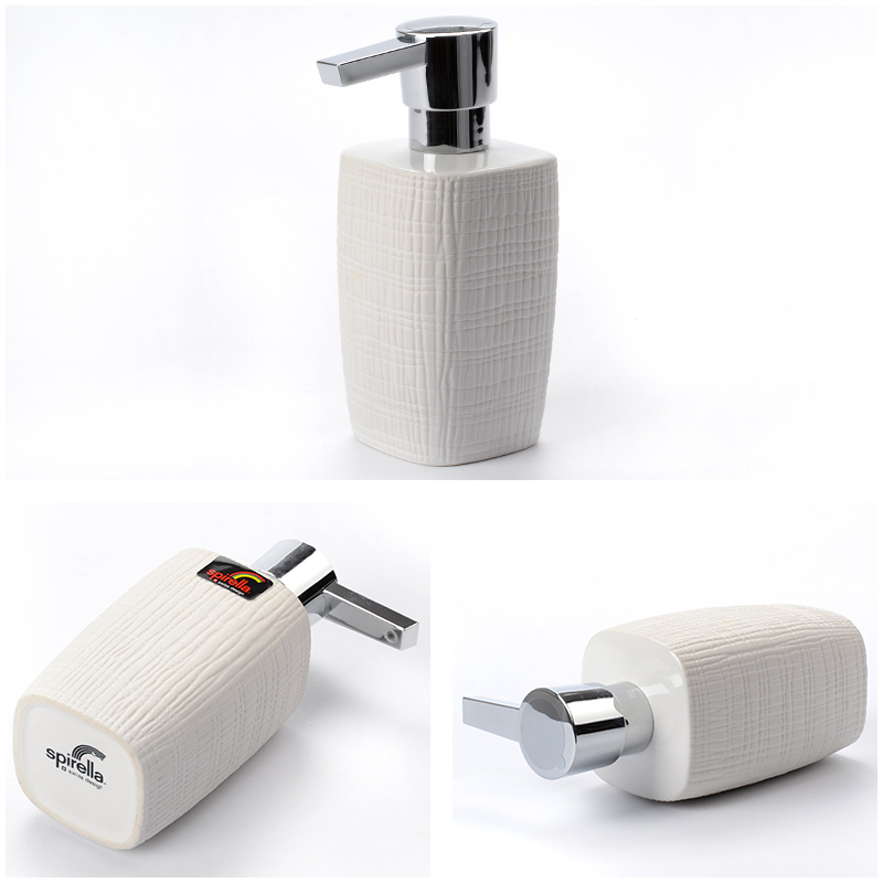 SPIRELLA silk pury galaxy ceramic antique bump coarse grain emulsion bottles of hotel soap