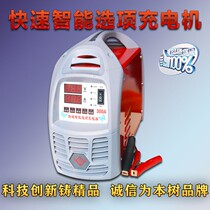 Fast intelligent option charging motor 12V 24V pure copper core fully automatic electric car truck Moto universal