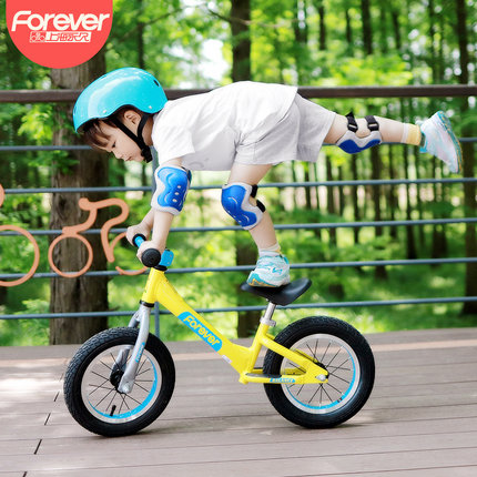 永久儿童平衡车滑步车小孩玩具滑行学步车充气