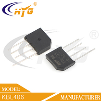 KBL406 KBL410 rectifier Bridge stack diode large chip copper foot current 4A 600V