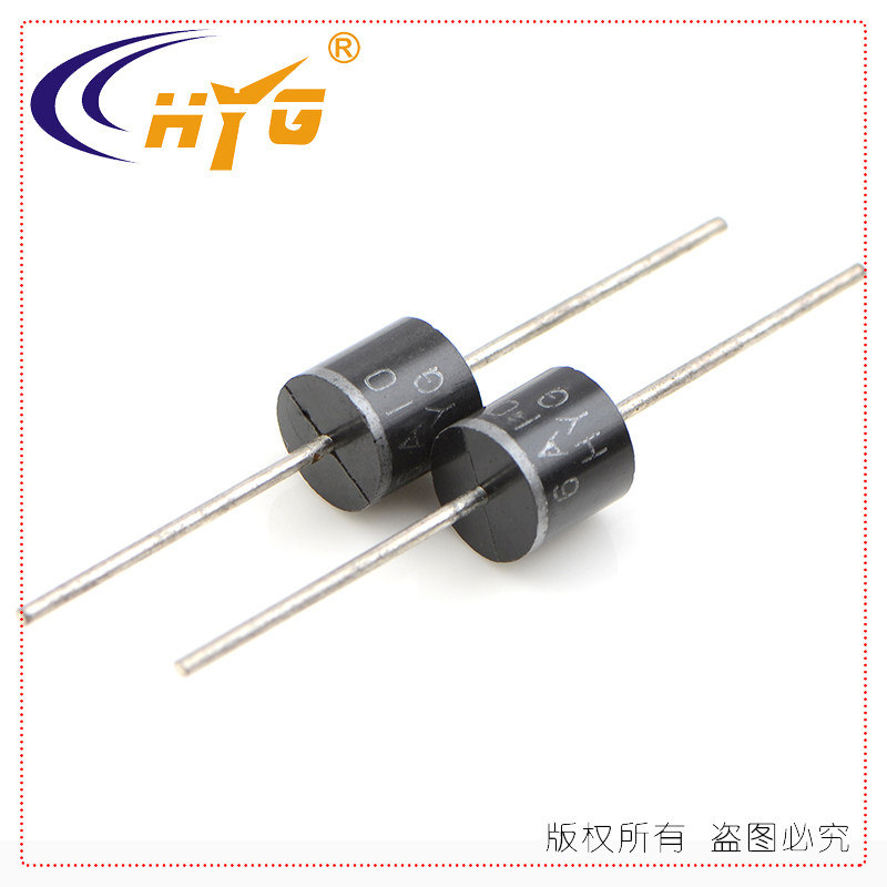 Diode anti-backflow 6A10 high-power diode 10A10 one-way conduction solar special diode
