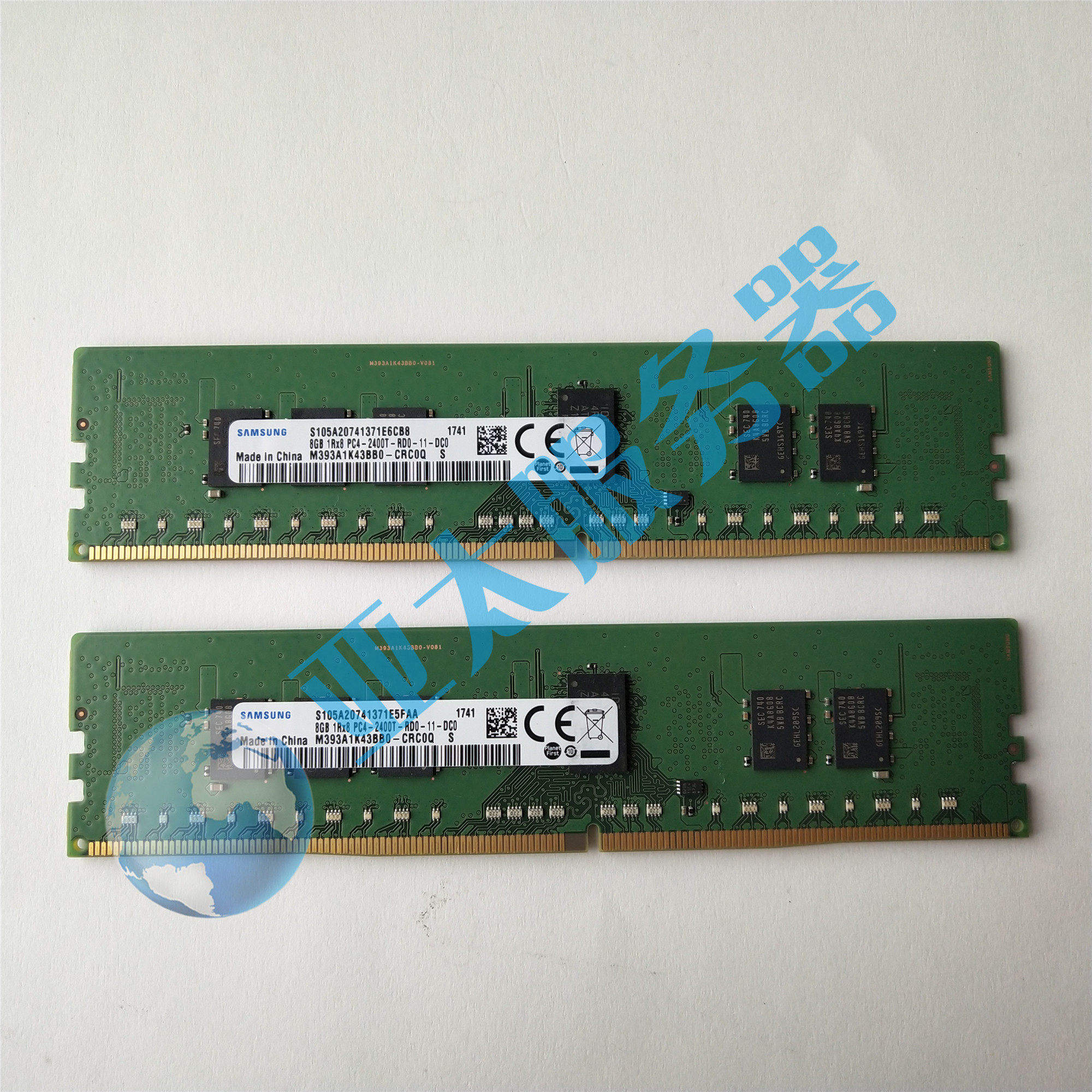Samsung 8GB 1Rx8 DDR4 2400MHZ 8G PC4-2400T ECC REG server memory