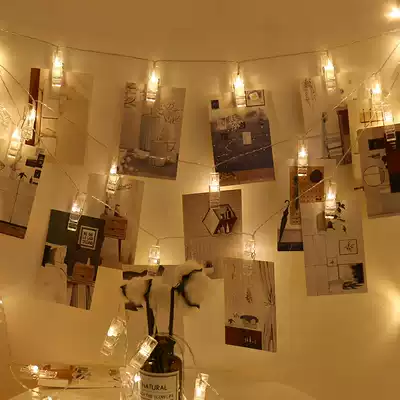 LED lights, flashing lights, starry photos, photo clips, birthday proposal, photo wall, bedroom decorative lights