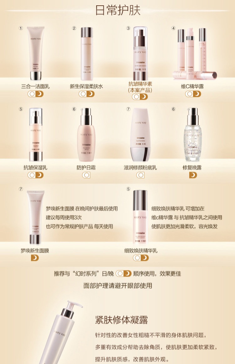 Mary Kay Eye Cream Magic Wrinkle Essence Body Facial Moisturising Firming Fine Line Makeup serum rau má madagascar