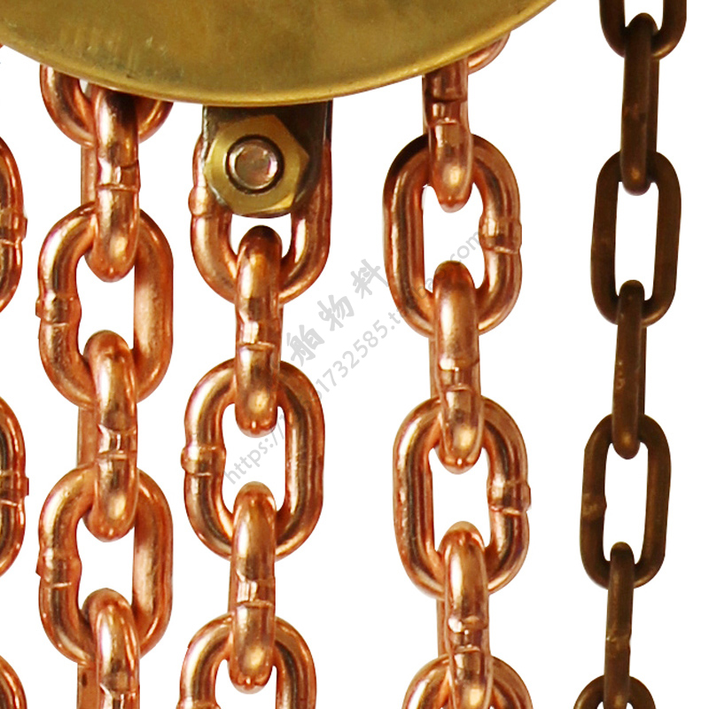 Explosion-proof and anti-magnetic bronze hand-pulled crane industrial sling certificate test report C-level IMPA615022 Olos