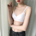 Xin Bang Gang Cô gái thể thao Hàn Quốc bra màu rắn phần mỏng không có vòng thép ngực nhỏ đồ lót thoải mái cotton nữ áo bra 2 dây Áo ngực ren