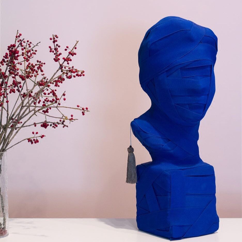 Spot ) French Maison dada home ornaments plaster like art net red ins model house