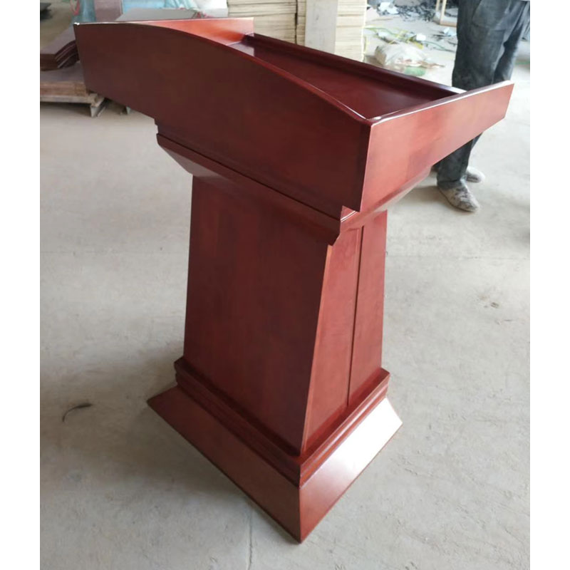 Lecture podium podium reception desk reception desk podium table teacher solid wood simple modern host desk training
