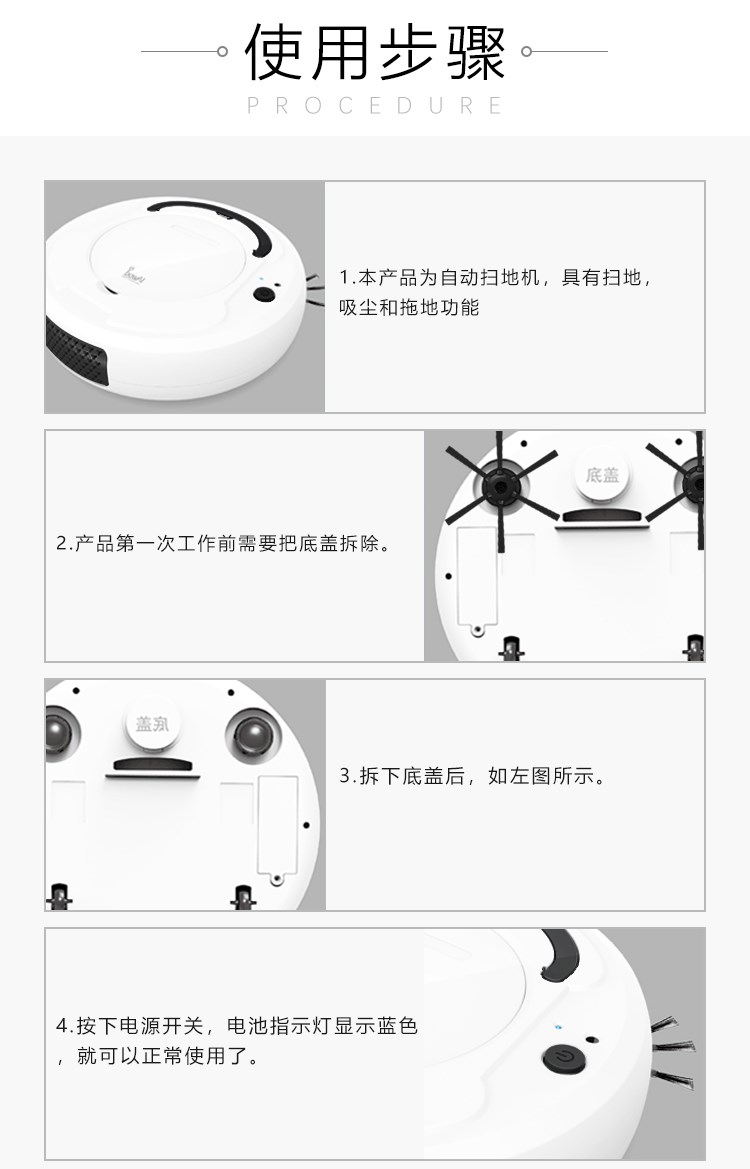 Robot quét tự động quét hút và kéo một ngôi nhà mỏng thông minh Máy hút bụi làm sạch máy lau nhà - Robot hút bụi máy hút bụi lau nhà
