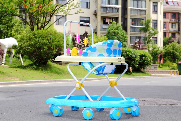 Baby walker xe đẩy có thể gắn kết 6-7-18 tháng đa chức năng chống rollover bé giúp trẻ em âm nhạc