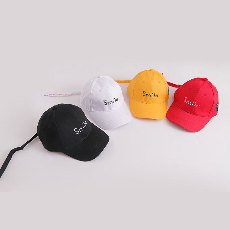 Boys and girls with the same style of street trend peaked cap big children jazz dance short brim dome sports leisure baseball cap