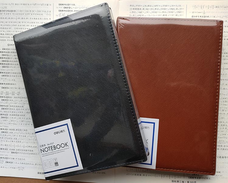 Able 25K16K Advanced Notepad Imitation Leather Cover 160 page Daolin Paper Business Hard Transcript Notebook 3327 26