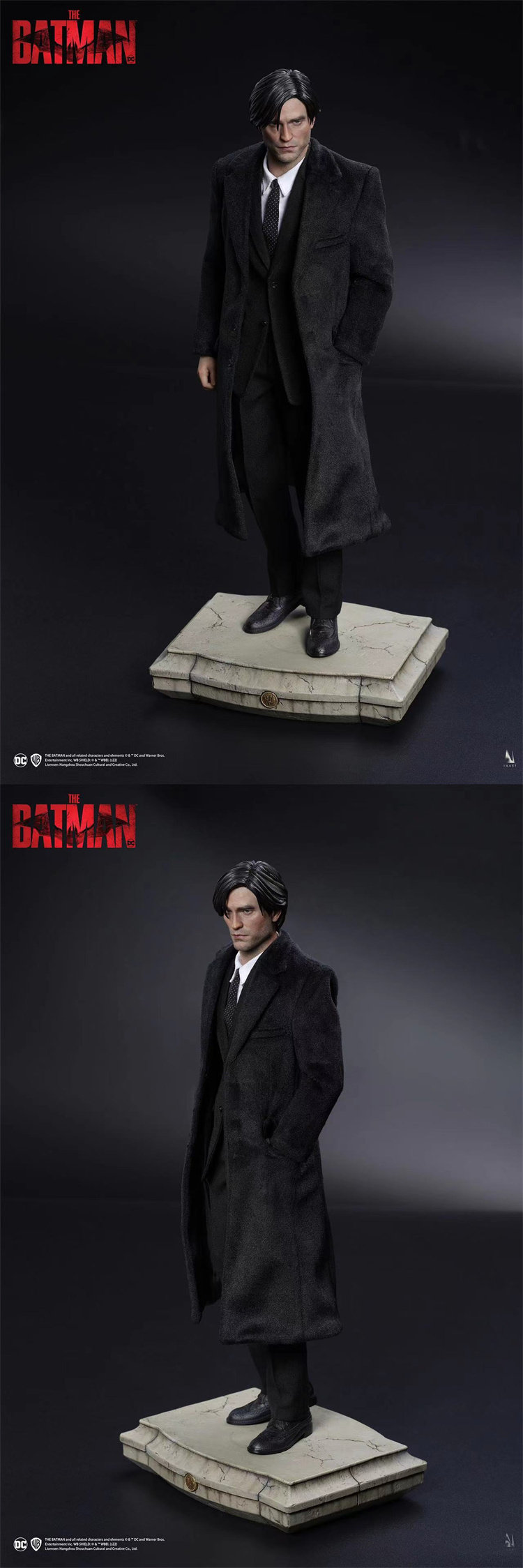 Queen Studios INART 1/6 PT002-1D Batman & Bruce Wayne Deluxe Set
