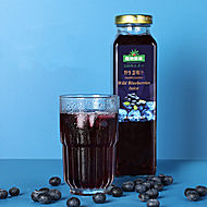 【非压缩】纯野生蓝莓汁1.4L
