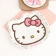 Phim hoạt hình hellokitty bộ đồ ăn cho bé dễ thương bát cơm bát canh nữ bát nước thìa cơm thìa ăn cơm thìa đĩa gia đình - Cup / Table ware / mài / Phụ kiện