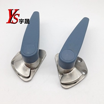 Steamer door handle Steamer handle Steamer machine handle Seafood cabinet handle Cold storage door lock Double door flat door pull